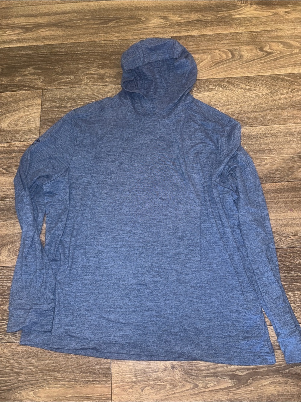 Callaway Heathered Navy Blue Pullover Top